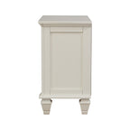 Cream Cottage-Style Nightstand