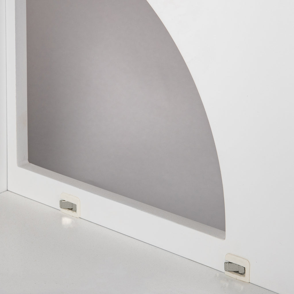 Cat Litter Box Enclosure with Scratch Pad