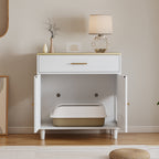 Cat Litter Box Enclosure with Scratch Pad