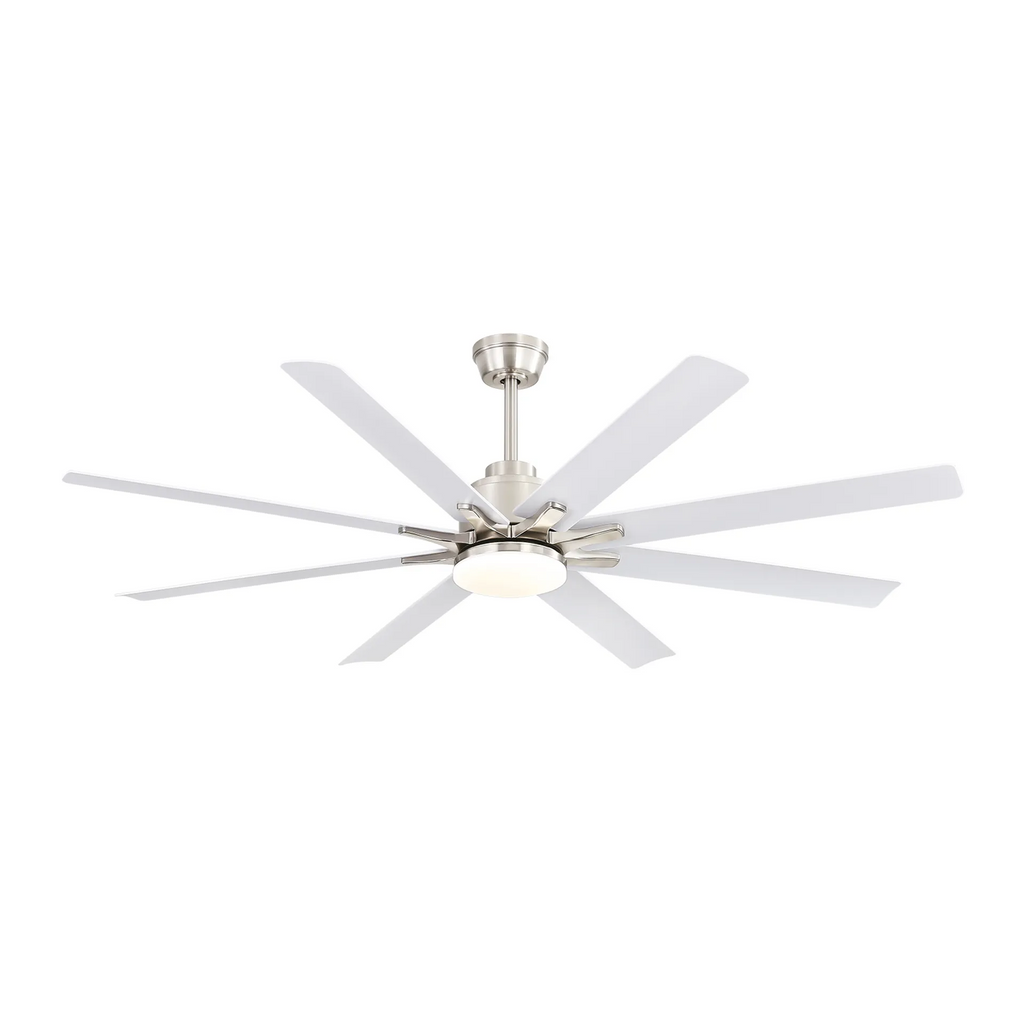 66 Inch Modern Ceiling Fan With Dimmable LED Light