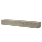 72" Rustic Wood Fireplace Mantel