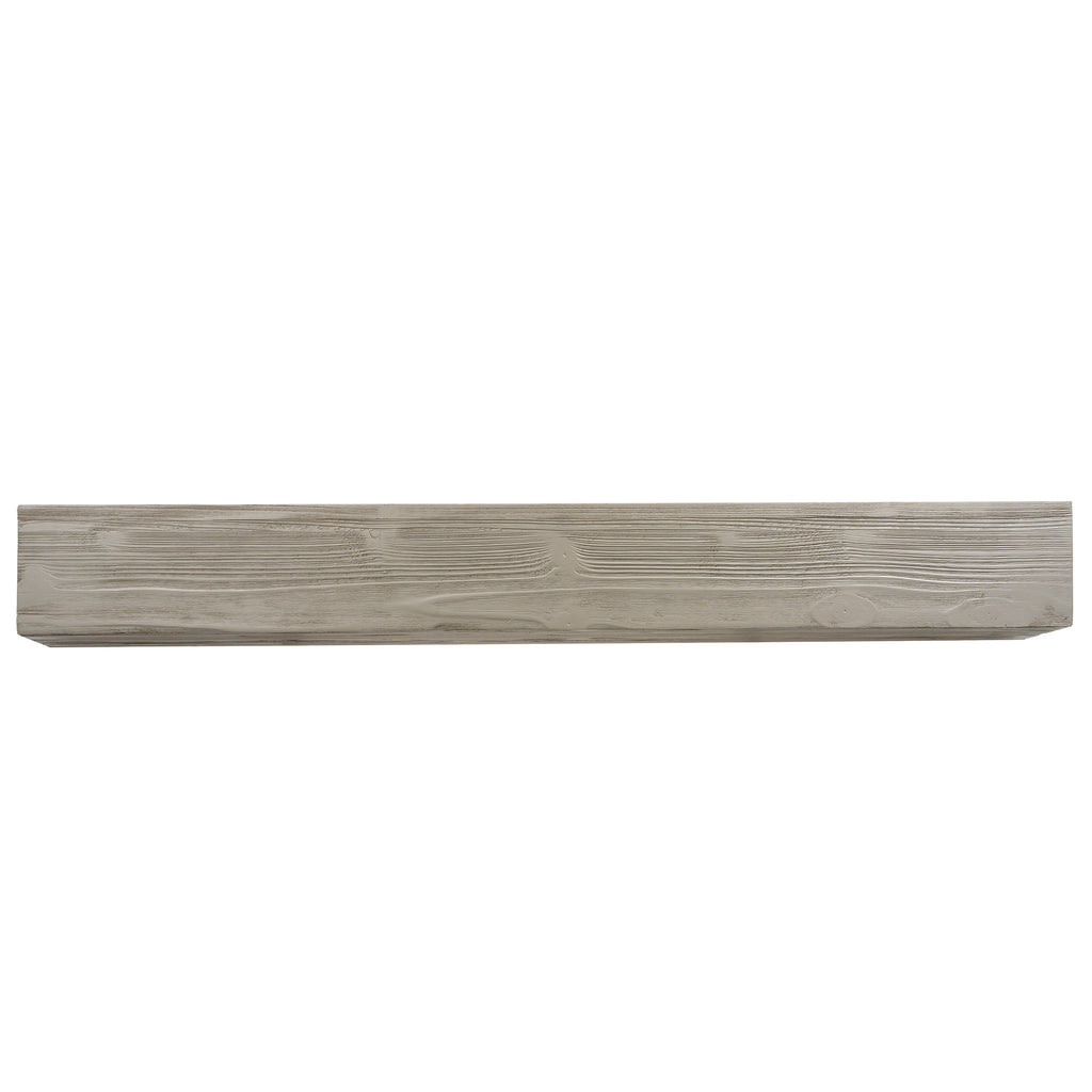 72" Rustic Wood Fireplace Mantel