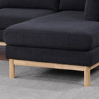 Hallie Double Chaise Sectional Sofa