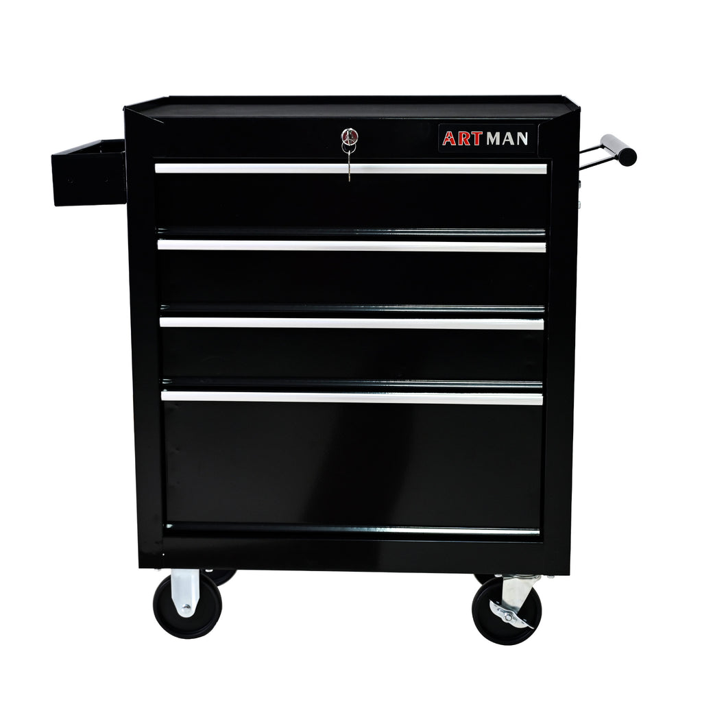 Rolling Tool Chest, 4 Drawer Tool Box with Wheels