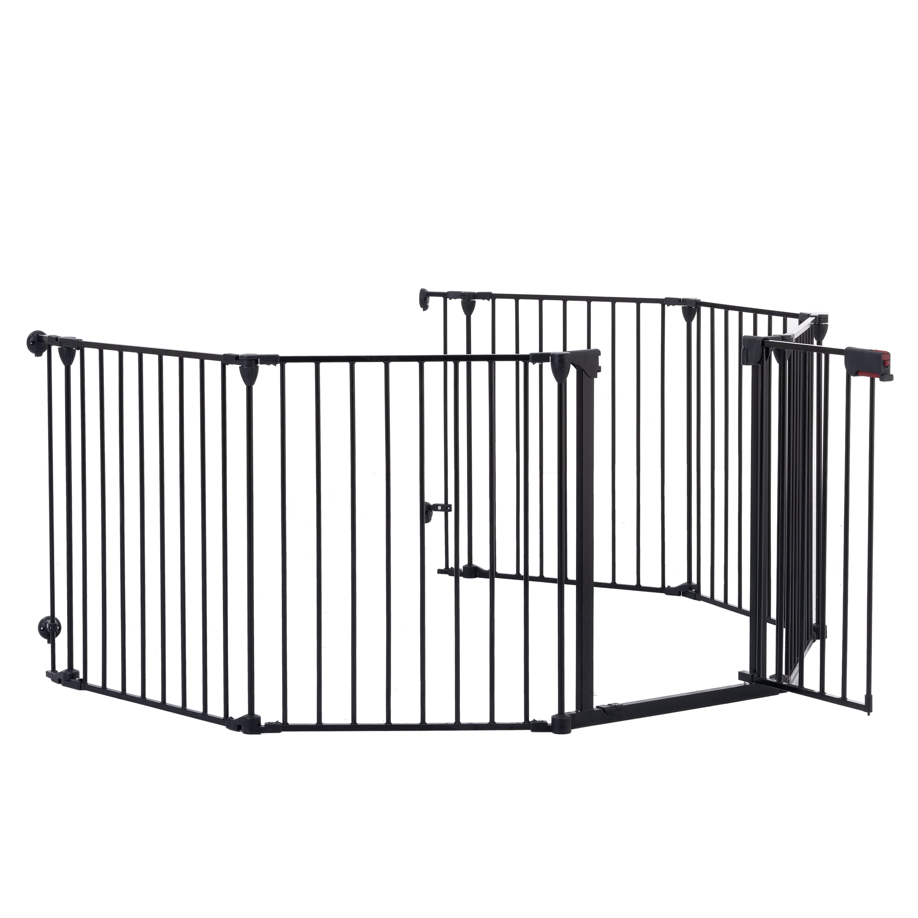 150" Adjustable Safety Gate - 6 Panels Play Yard