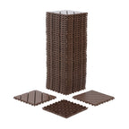 Plastic Interlocking Deck Tiles, 44 Pack