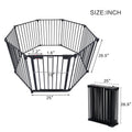 200" Adjustable Safety Gate - 8 Panels Play Yard