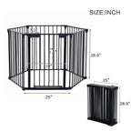 150" Adjustable Safety Gate - 6 Panels Play Yard