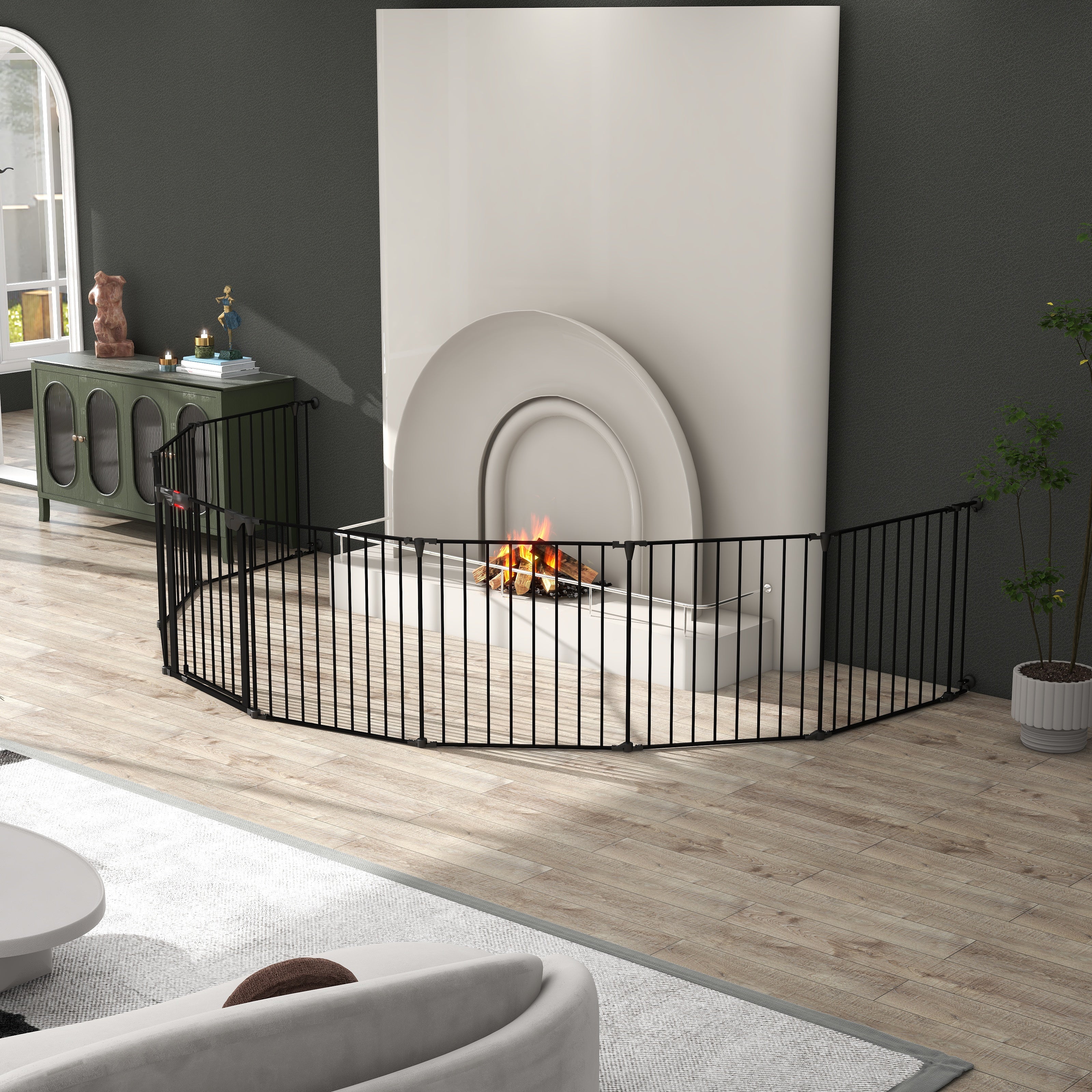 200" Adjustable Safety Gate - 8 Panels Play Yard