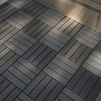 Plastic Interlocking Deck Tiles - 44 Pack