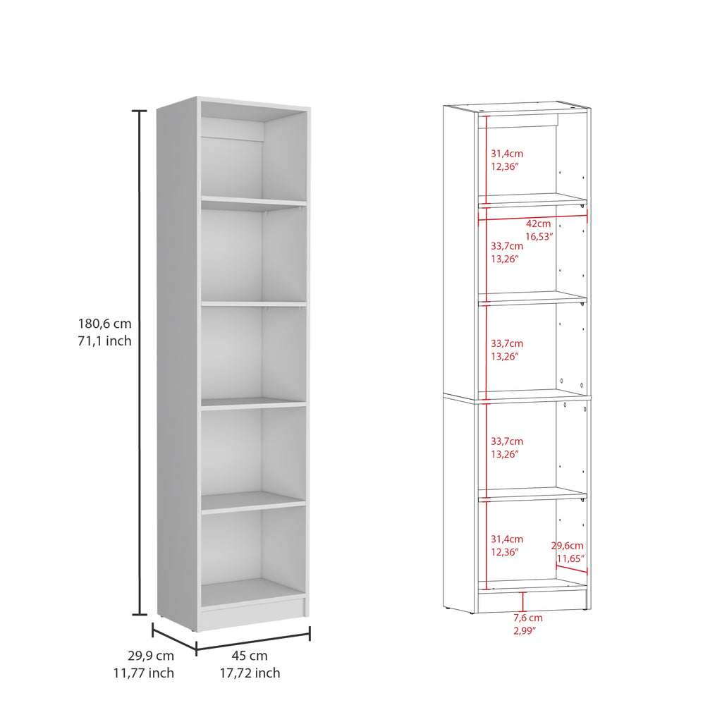 Levan 3 Piece Living Room Set with 3 Bookcases