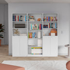 Salina 3 Piece Living Room Set with 3 Bookcases
