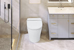 Heated Seat Smart Toilet Without Bidet