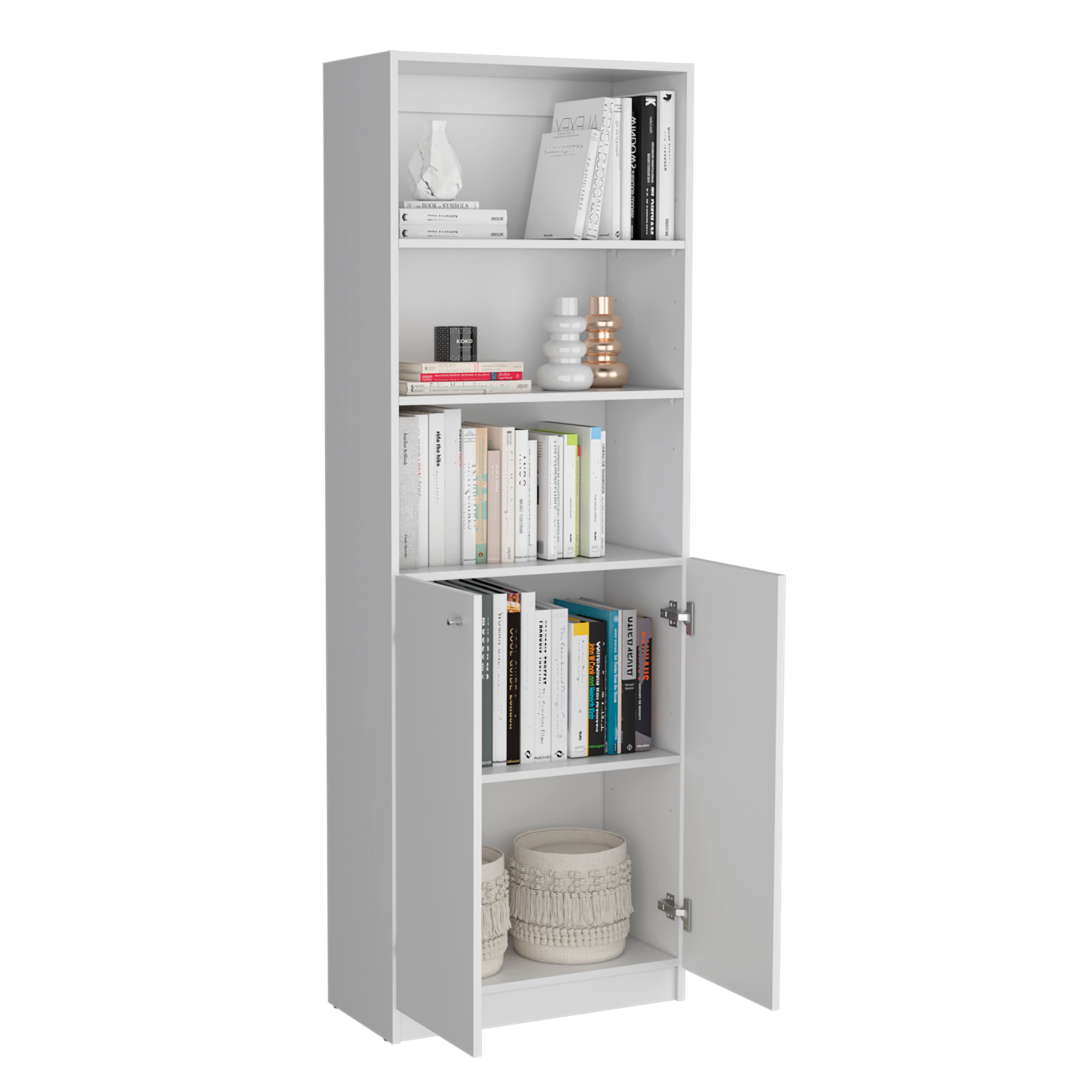 Salina 3 Piece Living Room Set with 3 Bookcases
