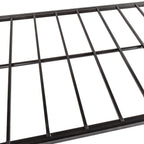 Twin Over Twin Bunk Bed, Metal Frame with Ladder