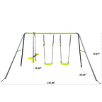 XNS081 Lime Swing Set