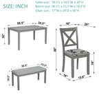 6 Piece Kitchen Dining Set