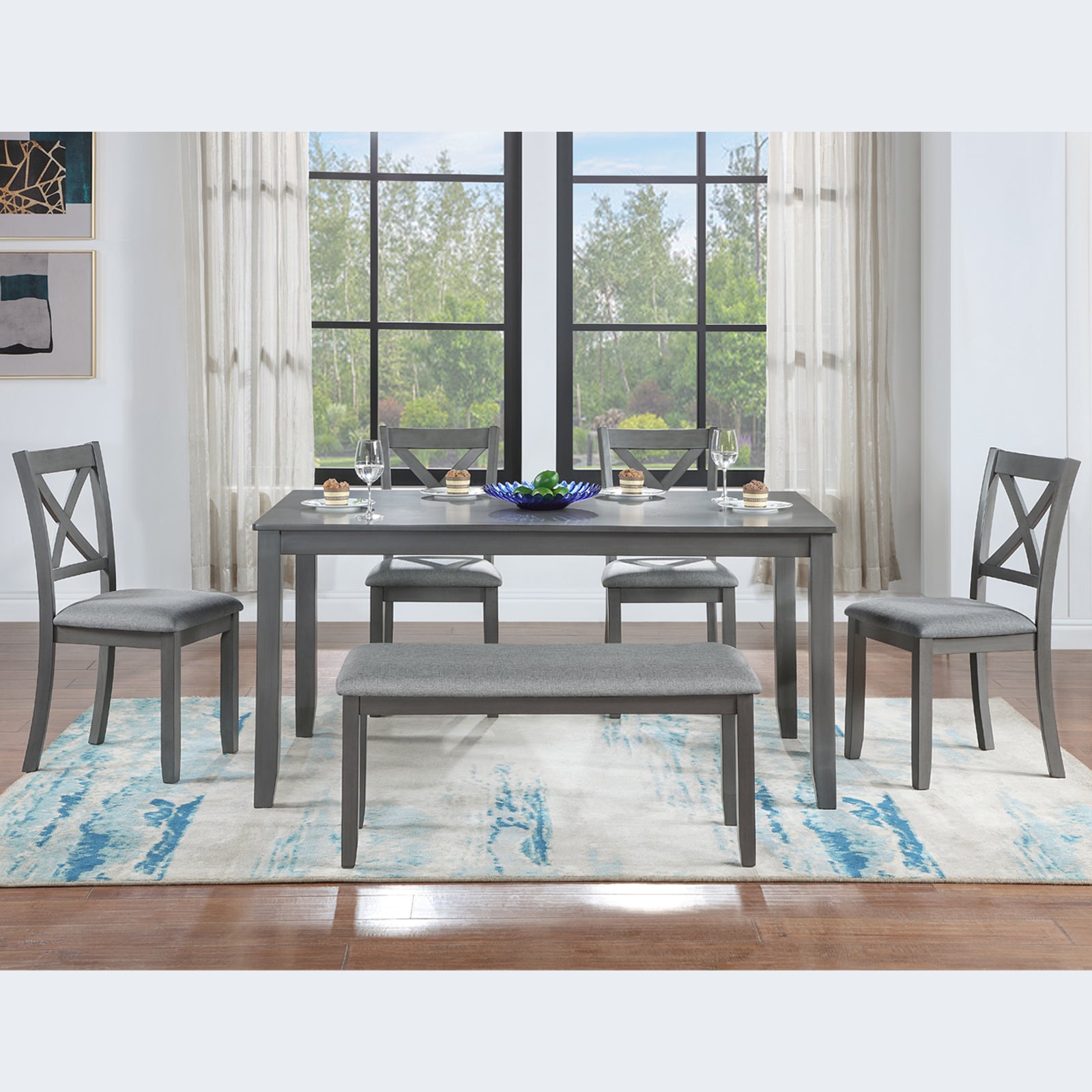 6 Piece Kitchen Dining Set