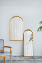 19"x56" Wood Floor Mirror