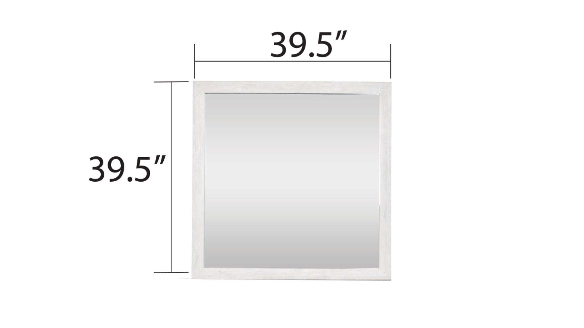 Denver Modern Style Square Mirror