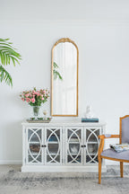 19"x56" Wood Floor Mirror