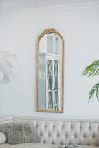 19"x56" Wood Floor Mirror