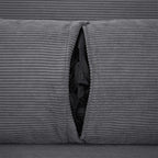 57.48" Pull-Out Sofa Bed Convertible Couch