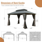 10' X 12' Hardtop Gazebo
