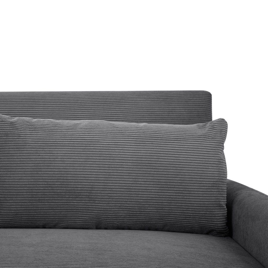 57.48" Pull-Out Sofa Bed Convertible Couch