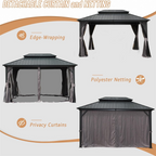 10' X 12' Hardtop Gazebo