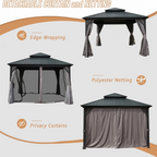 12' x 12' Hardtop Gazebo
