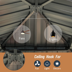12' x 12' Hardtop Gazebo