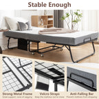 Folding Bed with Mattress for Adults