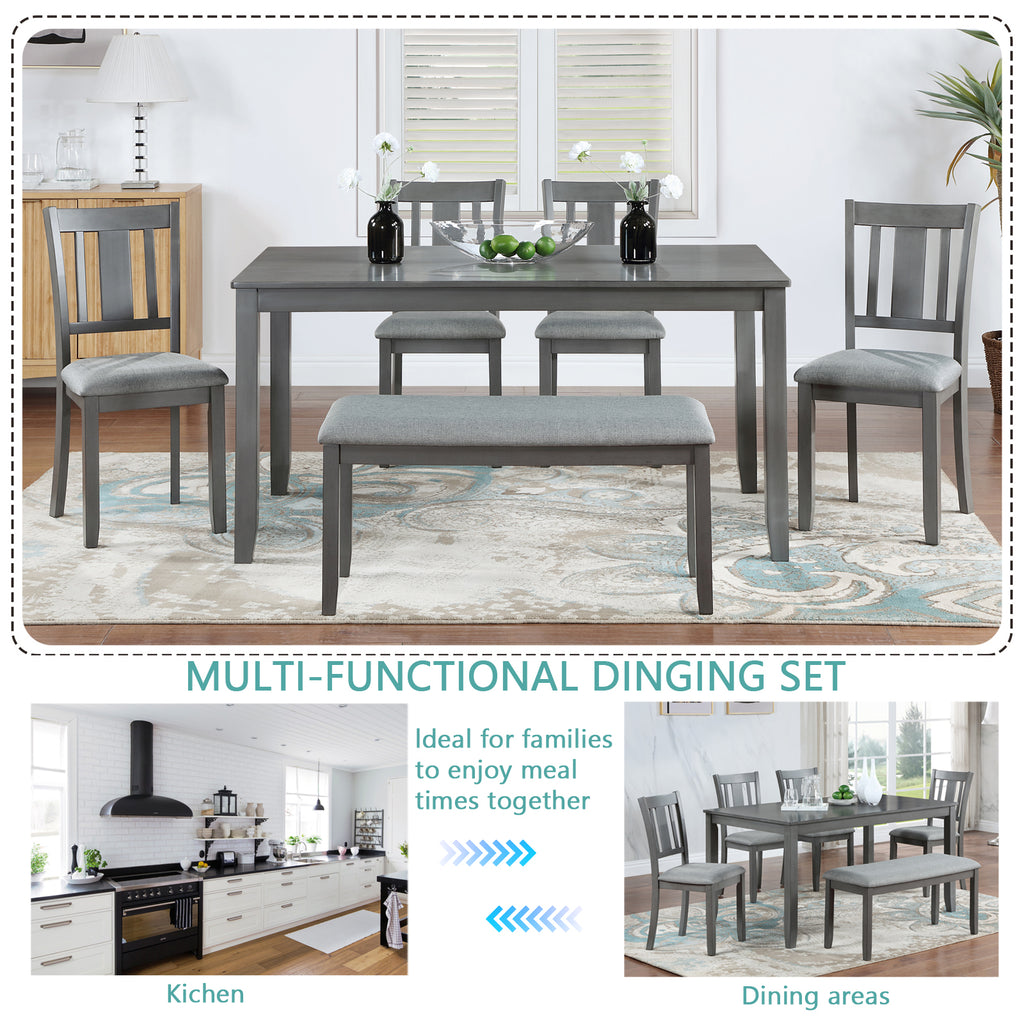 6 Piece Kitchen Dining Set