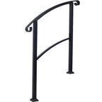 Wrought Iron Handrails for Outdoor Steps