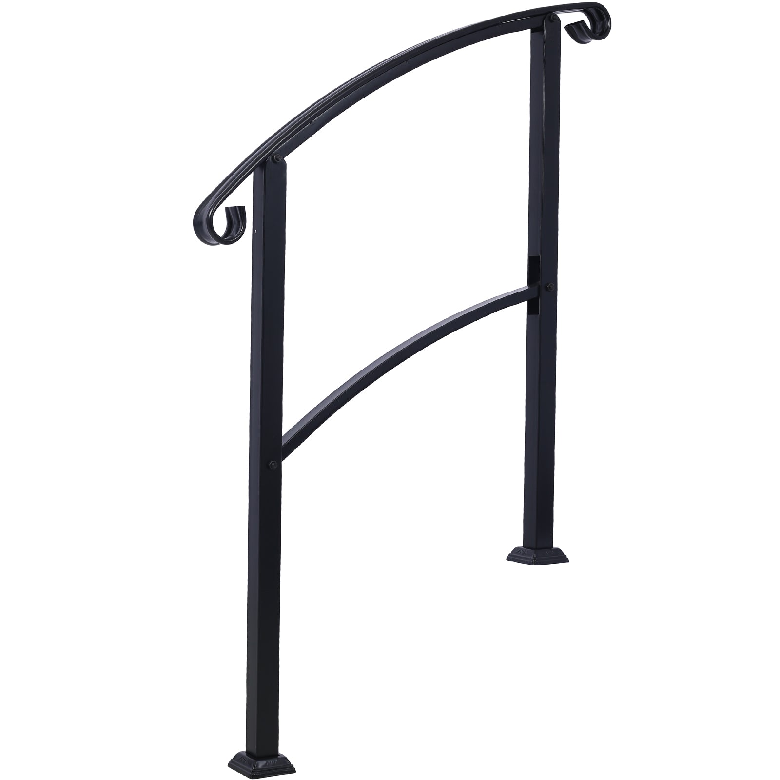 Wrought Iron Handrails for Outdoor Steps