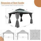 12' x 12' Hardtop Gazebo