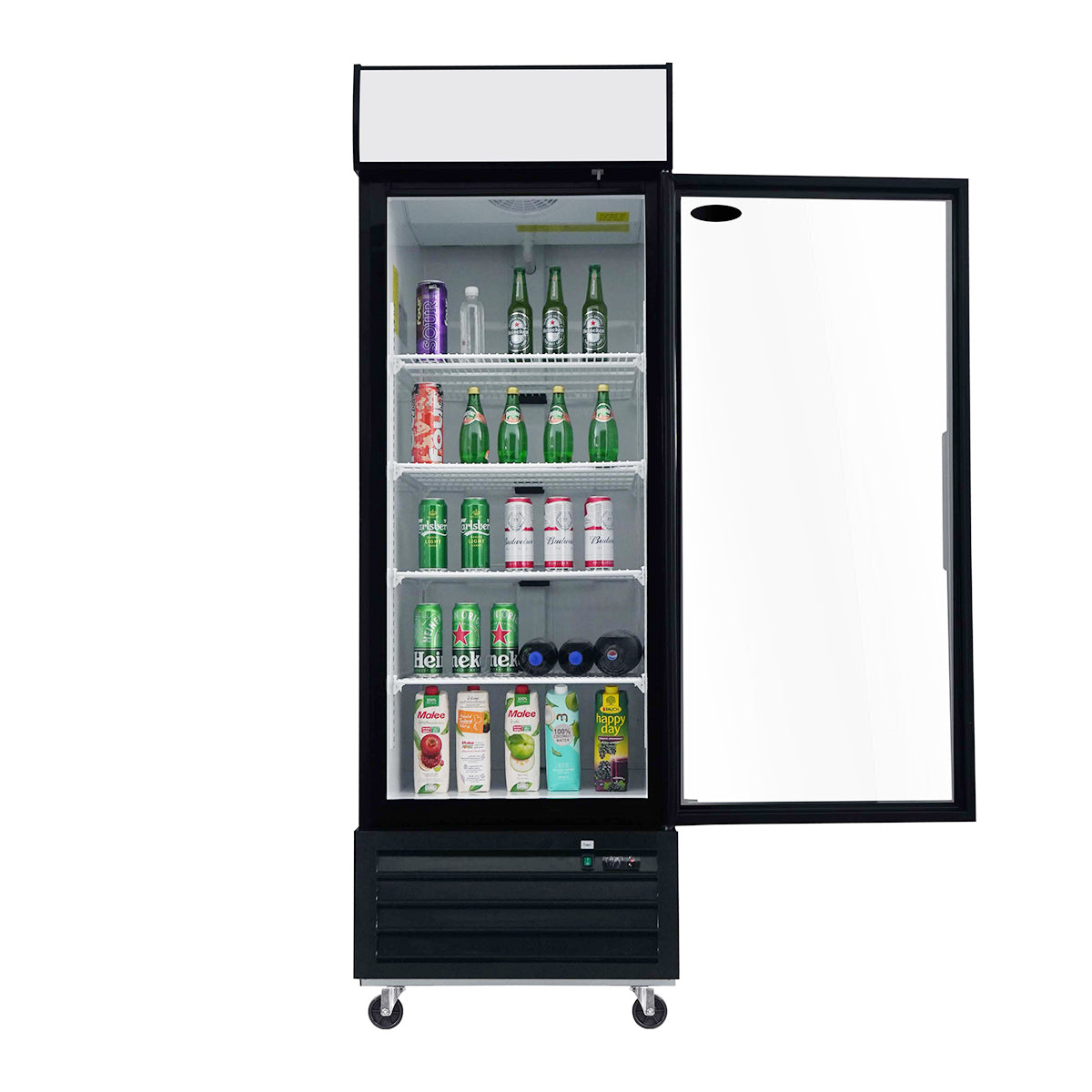 ORIKOOL Glass Door Merchandiser Refrigerator