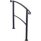 Wrought Iron Handrails for Outdoor Steps