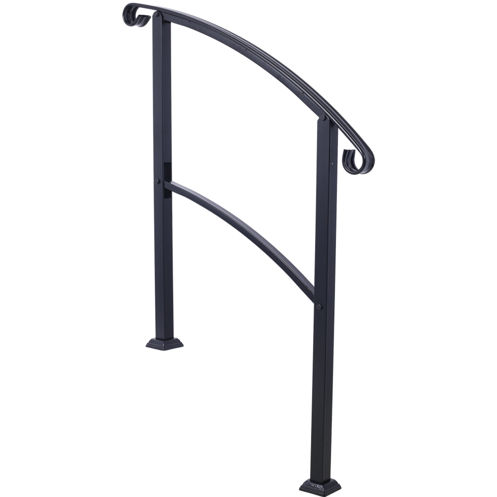 Wrought Iron Handrails for Outdoor Steps