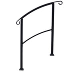Wrought Iron Handrails for Outdoor Steps
