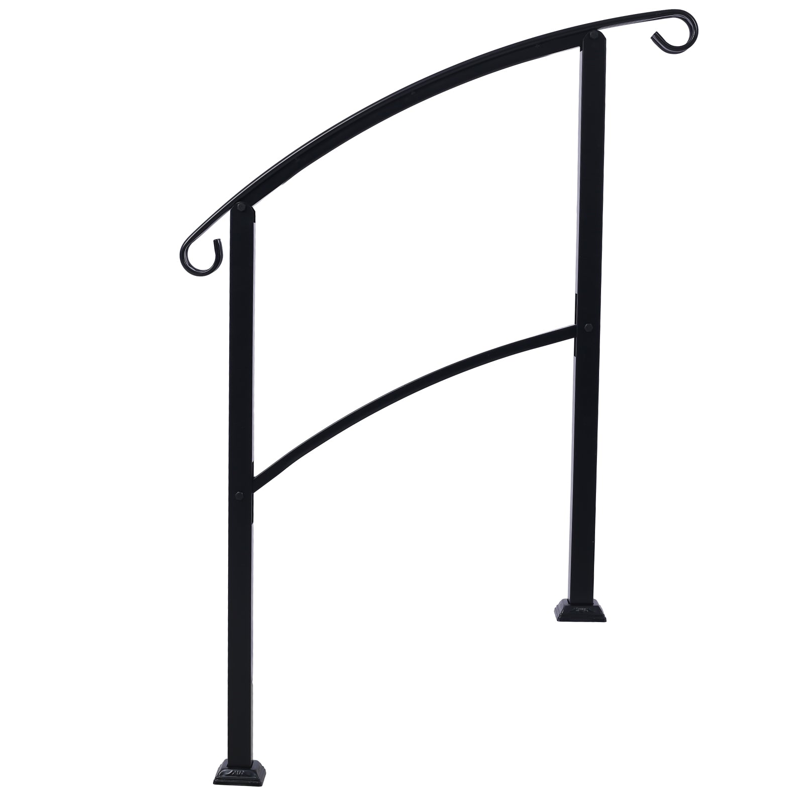 Wrought Iron Handrails for Outdoor Steps