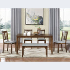 6 Piece Kitchen Dining Set