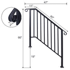 Handrails for Outdoor Steps
