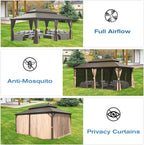 12' X 20' Hardtop Gazebo