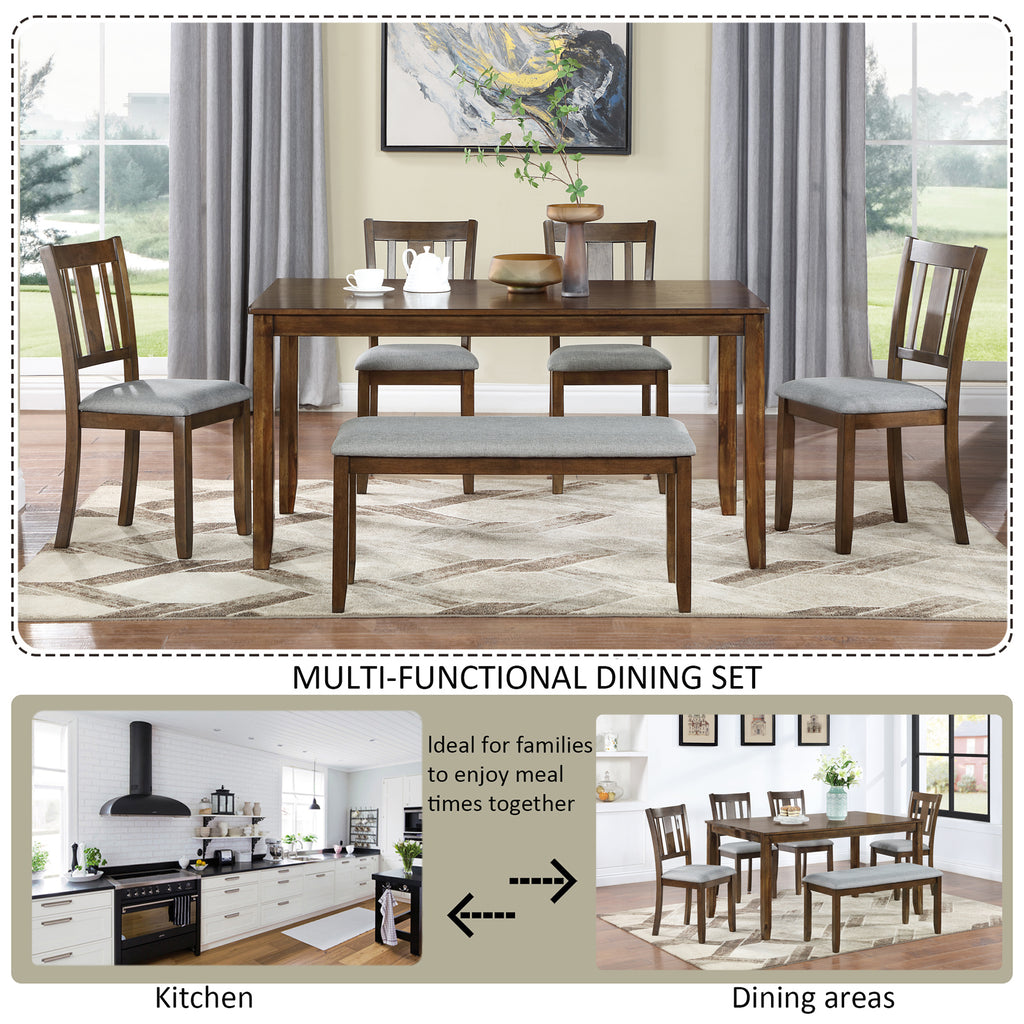 6 Piece Kitchen Dining Set