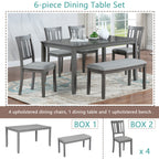 6 Piece Kitchen Dining Set