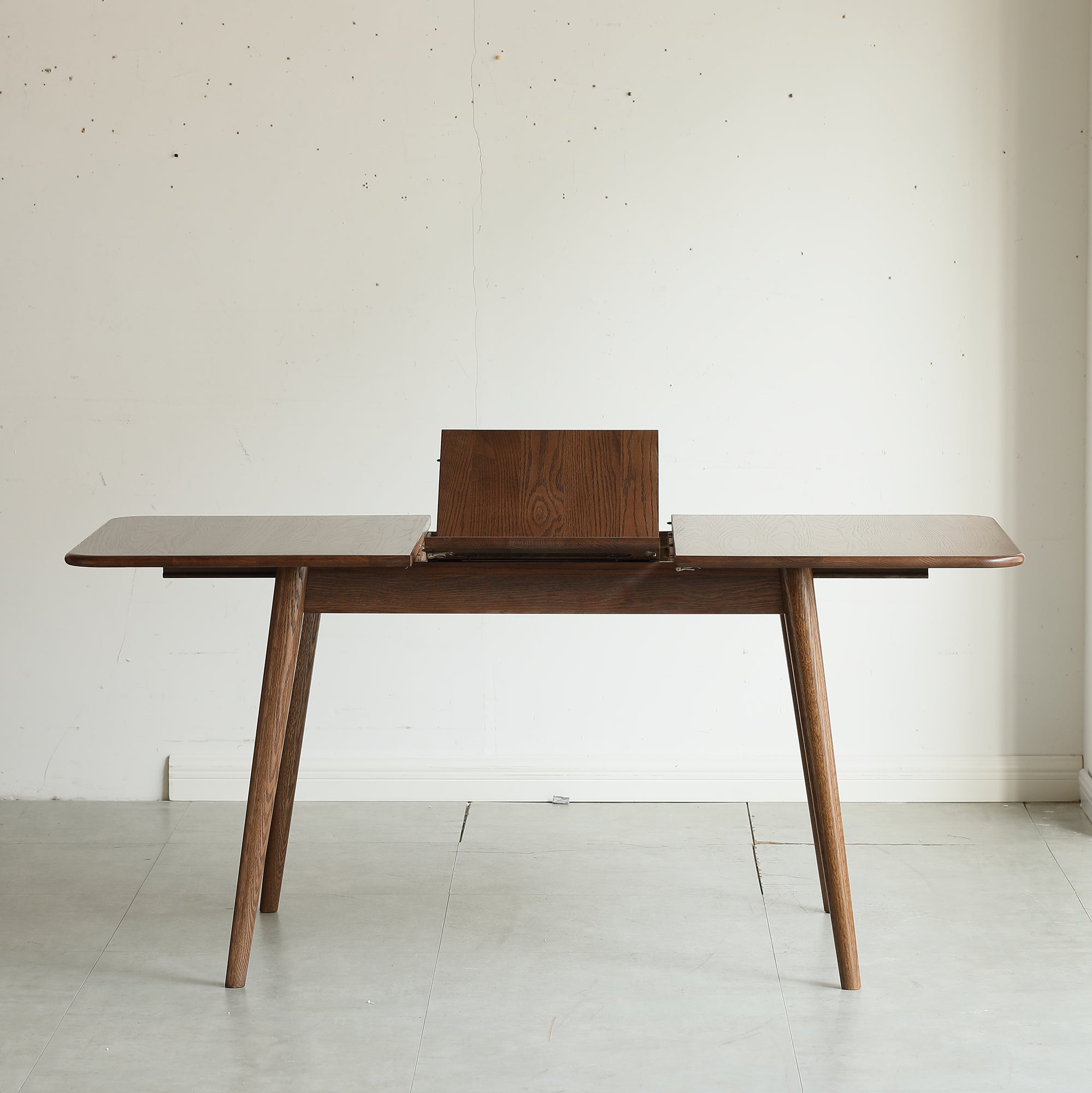 Walnut Color Solid Dining Table