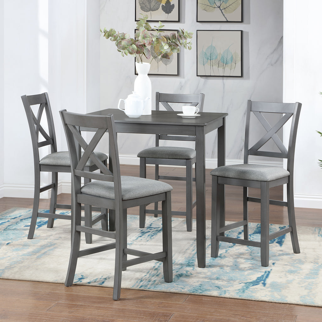 5 Piece Dining Table Set for Small Spaces