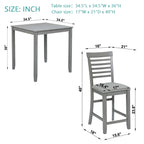 5 Piece Dining Table Set